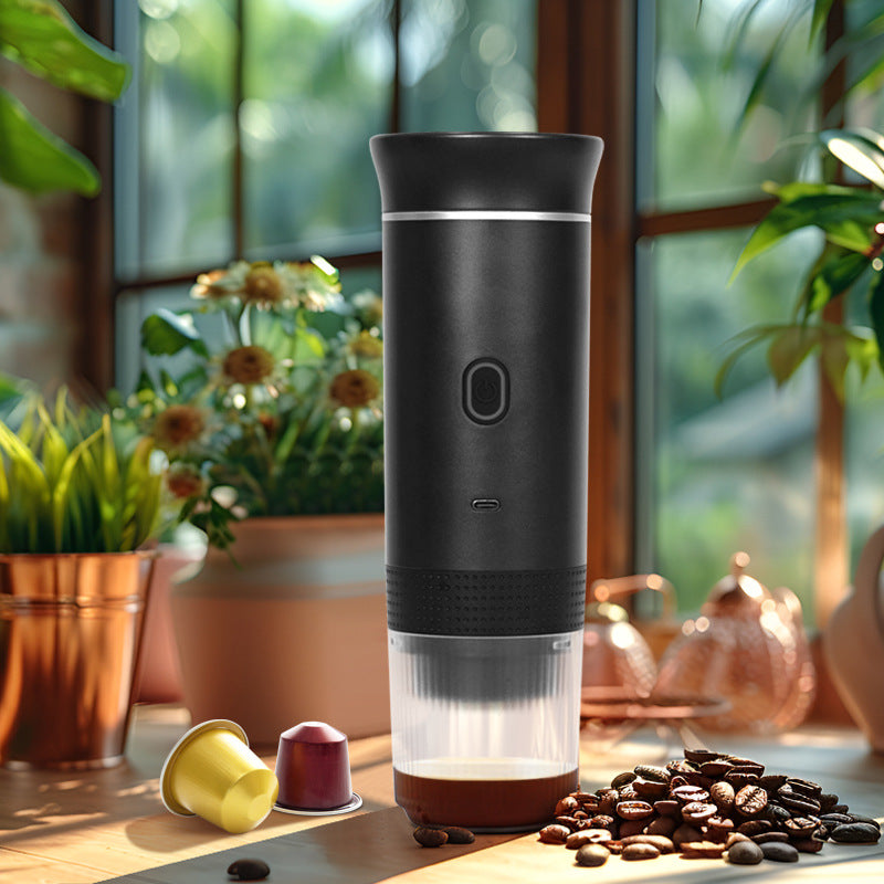 Şarjlı Taşınabilir Espresso Makinesi
